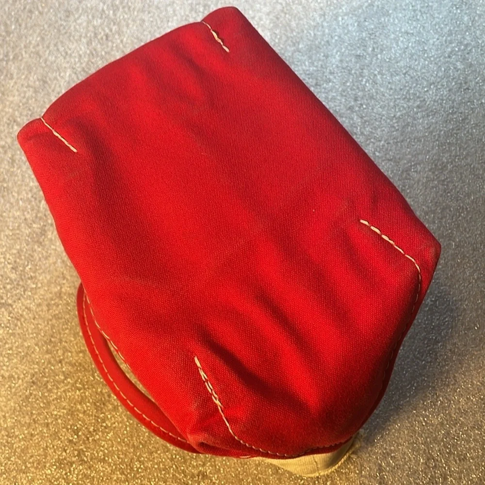 LL Bean 100 Years Anniversary Mini Boat and Tote Bag Red Canvas USA